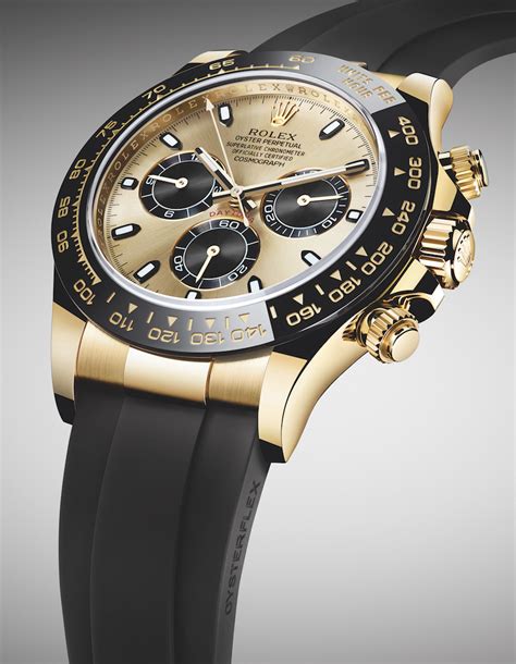 rolex daytona gold strap